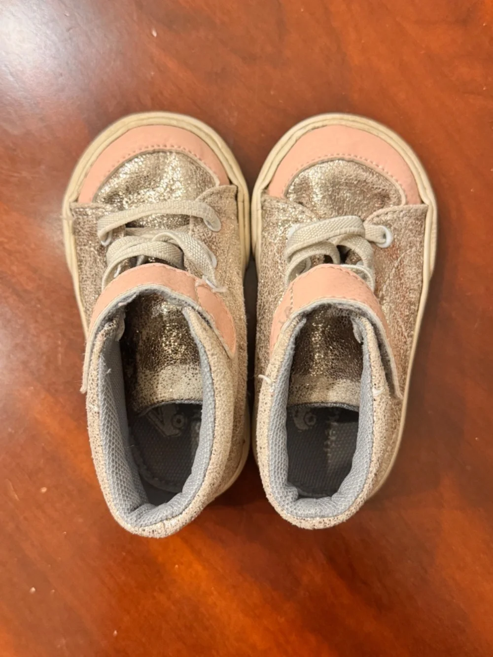 See Kai Run Basics Belmont Toddler Sneakers Size 5 Rose Gold